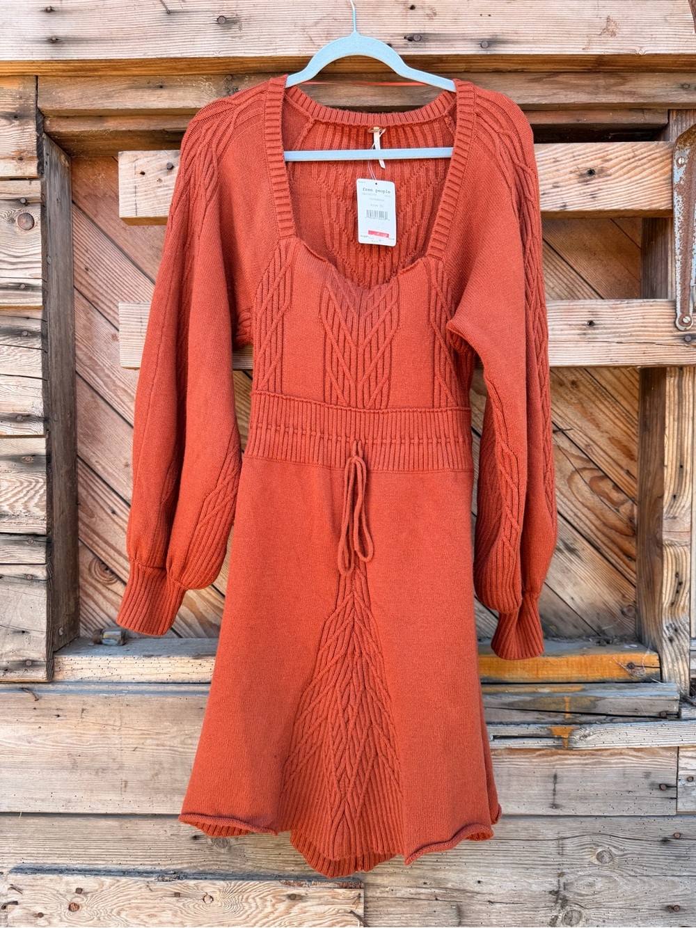 Free People Emmaline mini sweater dress